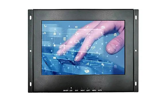Монитор LCD Маунта шкафа 10,1 дюймов промышленный