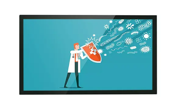 Монитор LCD антибактериал 32 дюймов постоянный длинн-действуя